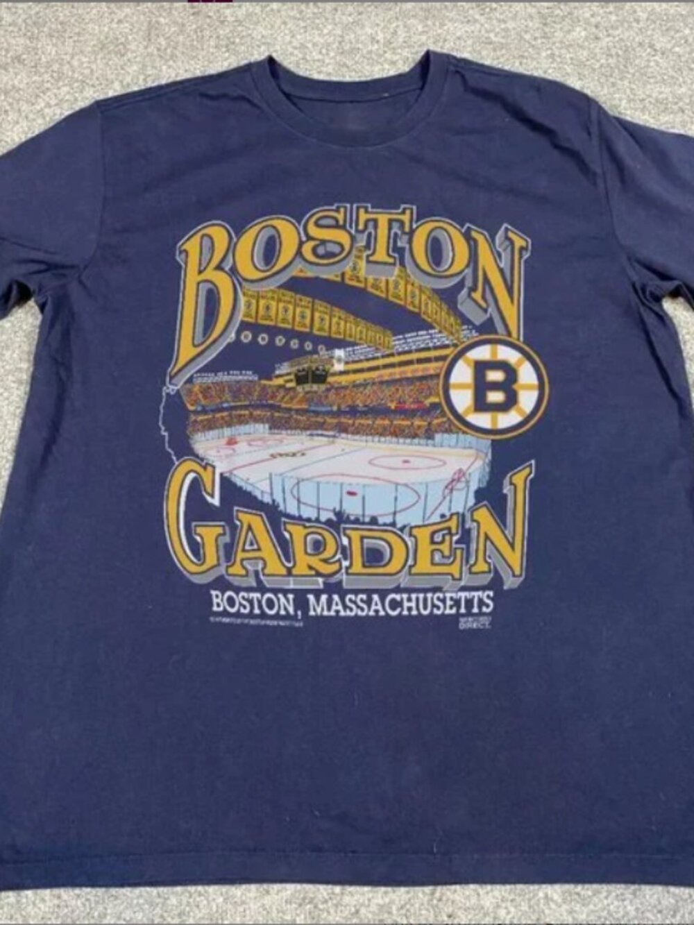 90s Boston Bruins Garden Arena Shirt Massachusetts NHL Hockey Shirt tee